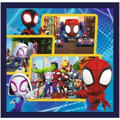 Spidey in prijatelji 3 v 1 sestavljanka 20-36-50 kosov – Trefl slika 2