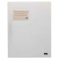 Spirit: Beležka z držalom za kartice, bela barva, A4