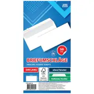 Spirit: Beli kuvert LA/4 11x23cm, paket 50 kosov