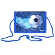 Spirit: Football modra denarnica na ježka 12,5x8,5cm