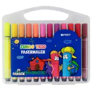 Spirit: Jumbo Trio debel trikotni flomaster, komplet 24 kosov