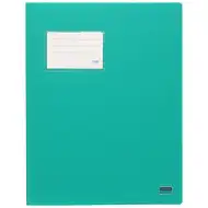 Spirit: Mapa z obročem s kartičnim držalom v turkizno zeleni barvi A4