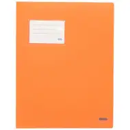 Spirit: Mapa z obročki in držalom za kartice, oranžna barva, A4