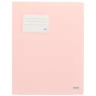 Spirit: Mapa z obročki in držalom za kartice v pastelno oranžni barvi A4