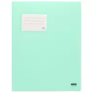 Spirit: Mapa z obročki s kartičnim držalom v pastelno zeleni barvi A4