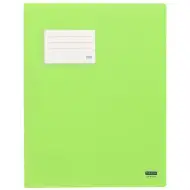 Spirit: Mapa z obročki z držalom za kartice v limetno zeleni barvi A4