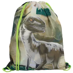 Spirit: Nahrbtnik z motivom dinozavra Raptor, šolska torba, 5-delni set 38x17x28cm slika 7
