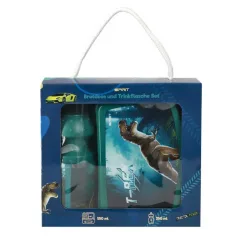 Spirit: set škatle za malico in bidona z motivom T-rexa