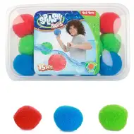 Splash vodne bombe, komplet 15 kosov v škatli za shranjevanje