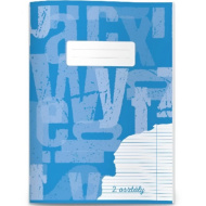 Sponkano črtast zvezek 16–32 A5