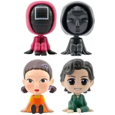 Squid Game Bobble Hero presenečenje mini figura 8cm slika 2