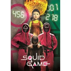 Squid Game: Zmagaj svoje življenje 1000-delna sestavljanka 70x50cm - Clementoni slika 2