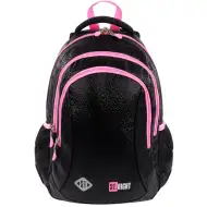 St.Right Black Glitter šolska torba, nahrbtnik BP26 39x27x17 cm