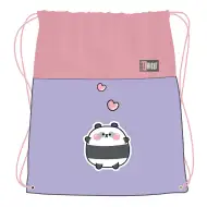 St.Right Happy Panda vrečka za copate, športna vreča 43x34 cm