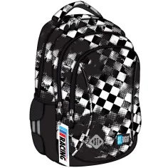 St.Right Race Check ergonomska šolska torba, nahrbtnik BP73 46x31x20cm
