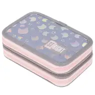 St.Right Silver Cats tridelni raztegljiv peresnica