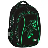 St.Right: Šolska torba z motivom dinozavra T-Rex s štirimi predelki, nahrbtnik