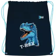 St.Right moderna modra športna vreča s T-Rexom, 34x43 cm