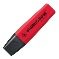Stabilo: BOSS označevalec besedila rdeč 2–5 mm