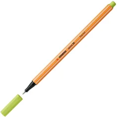 Stabilo: Point 88 fineliner 0,4 mm v limetno zeleni barvi