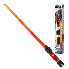 Star Wars Lightsaber Forge: Darth Vader zložljiv elektronski svetlobni meč s svetlobo in zvokom - Hasbro slika 2