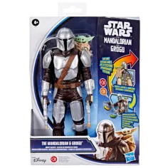 Star Wars: Mandalorijanec in Grogu komplet akcijskih figuric z zvokom - Hasbro