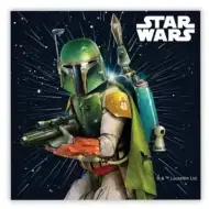 Star Wars komplet papirnatih prtičkov – 2-slojni, 33x33 cm, 20 kosov