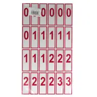 Število in simbolne kartice za 2.-4. razred