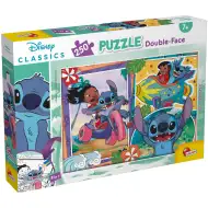 Stitch 2 v 1, 250-delni puzzle in pobarvanka 50x35 cm - Lisciani