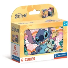 Stitch 6-delni komplet pravljicnih kock - Clementoni