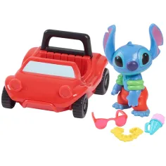 Stitch igrača figura z avtom slika 2