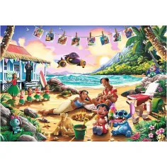 Stitch na plaži 1000-delna Premium Plus sestavljanka - Trefl slika 2