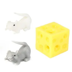 Stretchy Cheese skriti miš v dveh različicah 1 kos slika 2