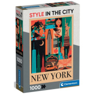 Style in the City New York 1000-delna sestavljanka - Clementoni