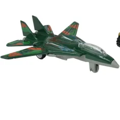 Super Army: Vojenská hračkárska sada s kovovými vozidlami a lietadlom s pružinovým mechanizmom v dvoch variantách slika 5