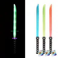 Svetleči samurajski meč v več različicah 1 kos