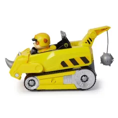Tačke na patrulji: Jungle Pups Rubble minifigura z nosorogovim vozilom - Spin Master slika 3