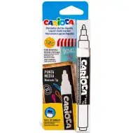 Tekoči beli kredni marker - Carioca