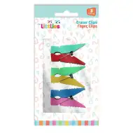 The Littlies: Komplet 3 radirkov v obliki ščipalke