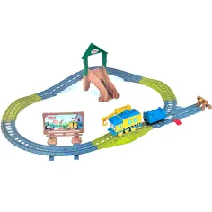 Thomas in prijatelji: Prijatelji na delovnem mestu motorizirani komplet tirov - Mattel slika 2