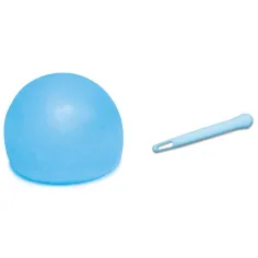 Tiny Wubble svetleča modra mehurčkasta žoga 30 cm slika 3