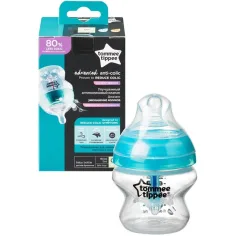 Tommee Tippee: Advanced ANTI-COLIC turkizna otroška steklenička 150 ml (0 mesecev+)