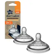 Tommee Tippee: Advanced Anti-Colic cucla za hitro tekočino (6 mesecev+) 2 kosa