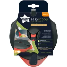 Tommee Tippee: Easyscoop hranilna skleda s pokrovom in žlico