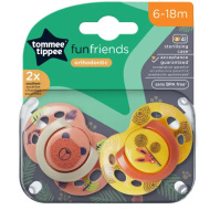 Tommee Tippee: Fun Friends igralna cucla, 2-delni komplet (6–18 mesecev)