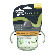 Tommee Tippee: Superstar lonček za pitje zelene barve 190 ml (4 mes.+)