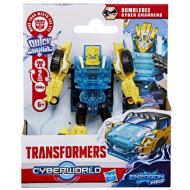 Transformers Cyberworld Cyber Changers: Bumblebee preoblikljiva robotska figura - Hasbro
