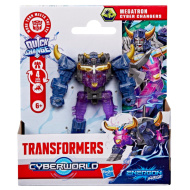 Transformers Cyberworld Cyber Changers: Megatron, preoblikljiva robotska figura - Hasbro