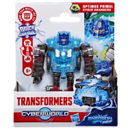 Transformers Cyberworld Cyber Changers: Optimus Primal preoblikljiva robotska figura - Hasbro