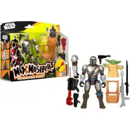 Transformers: Mix Mashers Deluxe Mandalorian in Grogu figura z dodatki - Hasbro